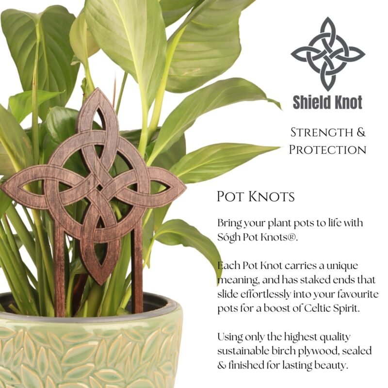 The Shield Knot Pot Knot
