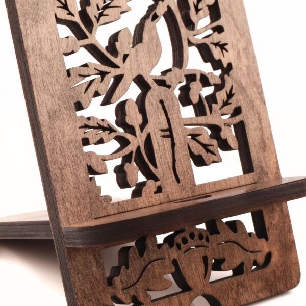 The Oak Wood Phone Stand - Image 5