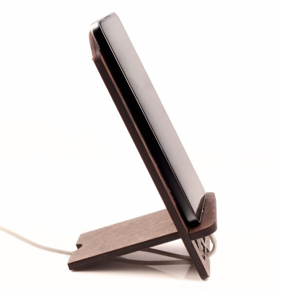The Oak Wood Phone Stand - Image 7