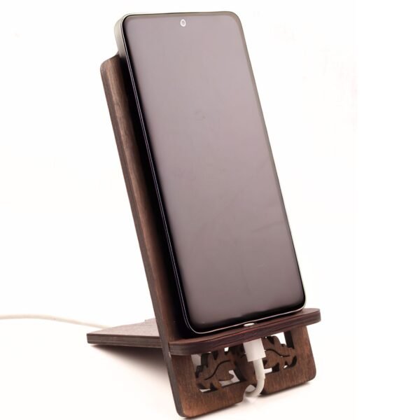 The Oak Wood Phone Stand - Image 6